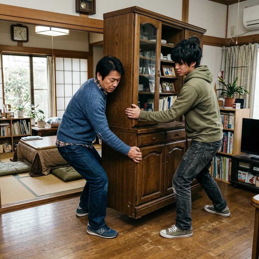 重い家具・荷物の移動